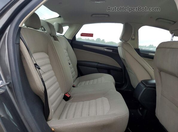 3FA6P0UU2HR309795 2017 FORD FUSION Gray Widok tylnych siedzeń