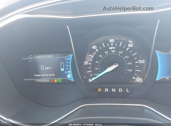 3FA6P0UU2HR330789 2017 FORD FUSION HYBRID Серебряный Вид задних сидений