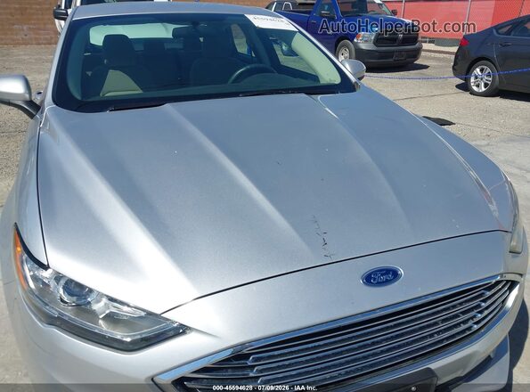 3FA6P0UU2JR100689 2018 FORD FUSION HYBRID Серебряный Вид щитка приборов