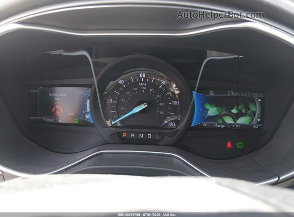 3FA6P0UU2JR278991 2018 FORD FUSION HYBRID White Вид задніх сидінь
