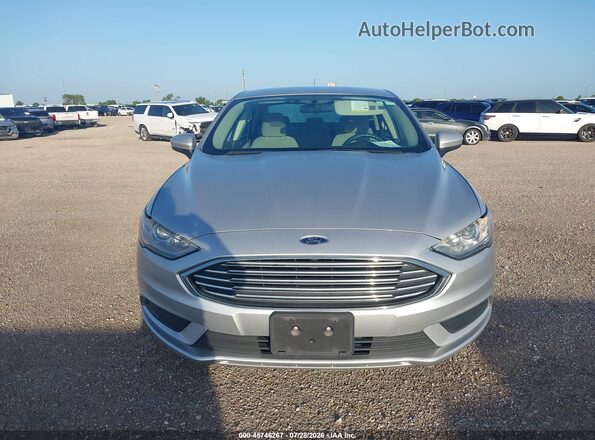 3FA6P0UU2JR282071 2018 FORD FUSION HYBRID Silver Vista del cuadro de instrumentos