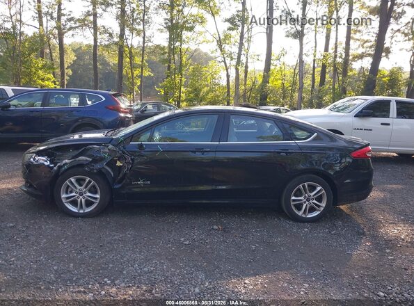 3FA6P0UU3JR100409 2018 FORD FUSION HYBRID Black სალონის 360-გრადუსიანი ხედი