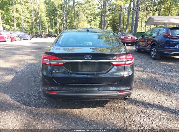 3FA6P0UU3JR100409 2018 FORD FUSION HYBRID Black 