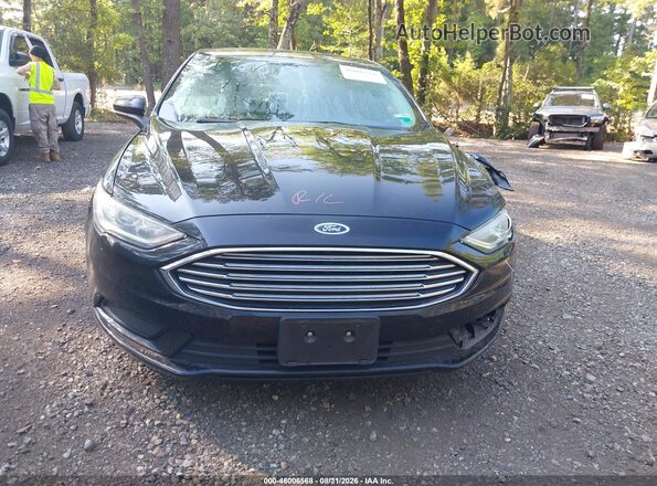3FA6P0UU3JR100409 2018 FORD FUSION HYBRID Black ხელსაწყოთა პანელის ხედი