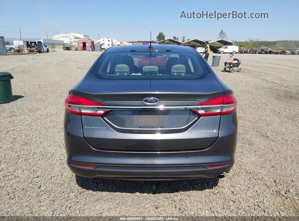 3FA6P0UU3JR141879 2018 FORD FUSION HYBRID Серый 