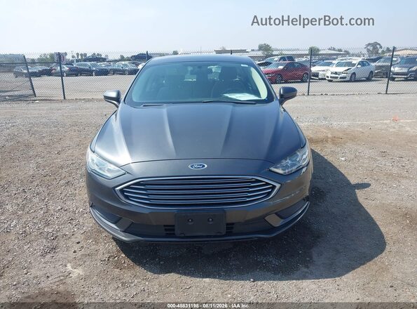 3FA6P0UU3JR243487 2018 FORD FUSION HYBRID Gray Widok wnętrza z tyłu