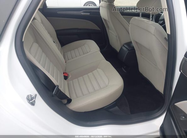 3FA6P0UU3JR254330 2018 FORD FUSION HYBRID White Widok naklejki z numerem VIN