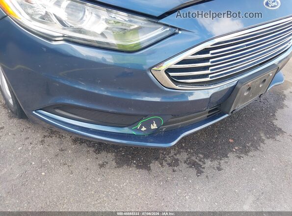 3FA6P0UU3JR254635 2018 FORD FUSION HYBRID Blue Vista interior trasera