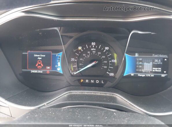 3FA6P0UU3JR271502 2018 FORD FUSION HYBRID Silver Vista de los asientos traseros