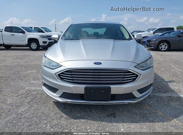 3FA6P0UU3JR271502 2018 FORD FUSION HYBRID Silver Vista frontal