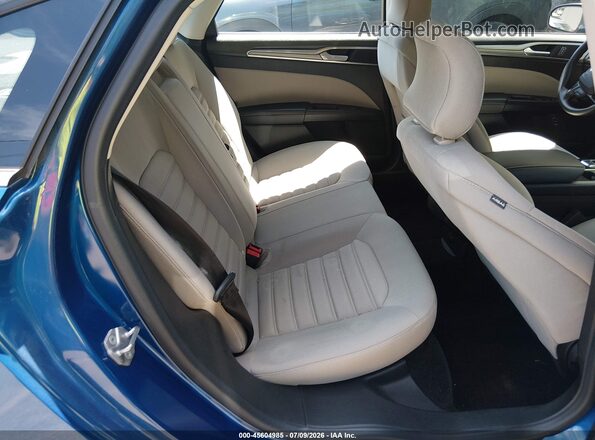 3FA6P0UU3JR278823 2018 FORD FUSION HYBRID Blue Вид наклейки з VIN-кодом