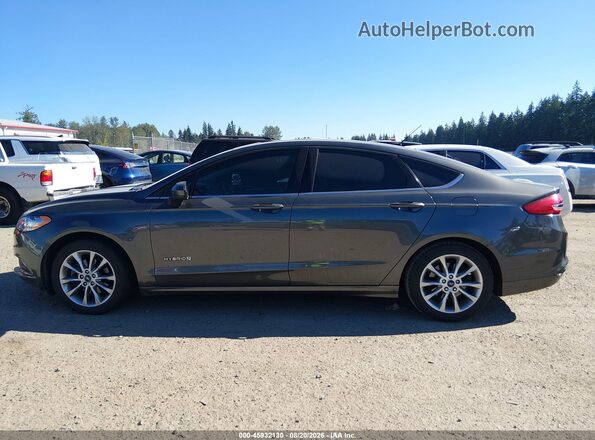 3FA6P0UU4HR158264 2017 FORD FUSION HYBRID Серый Панорамный вид салона 360°