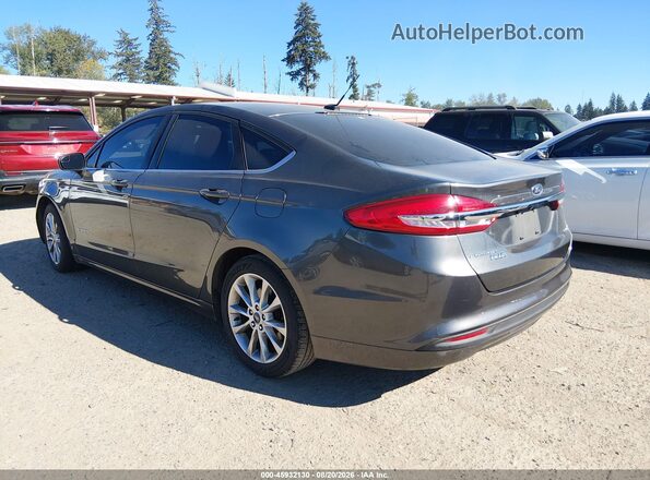 3FA6P0UU4HR158264 2017 FORD FUSION HYBRID Серый Задняя левая четверть