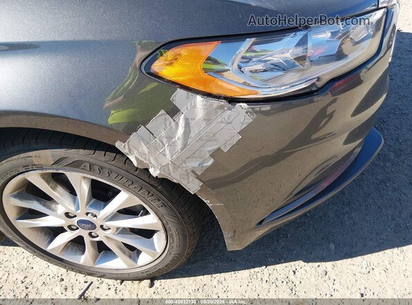 3FA6P0UU4HR158264 2017 FORD FUSION HYBRID Серый Вид спереди