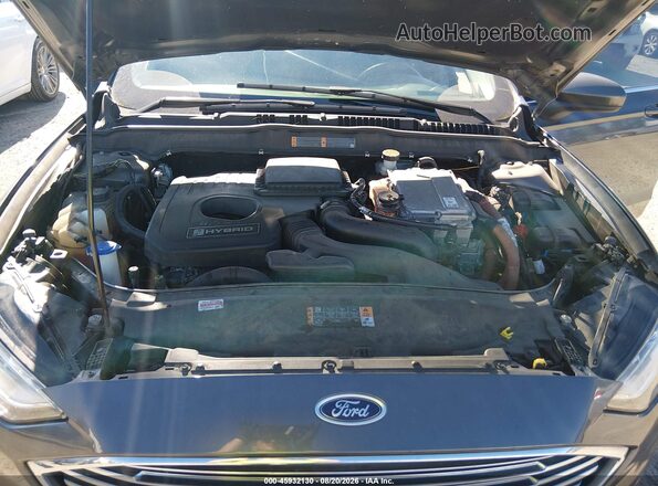 3FA6P0UU4HR158264 2017 FORD FUSION HYBRID Серый Вид сзади