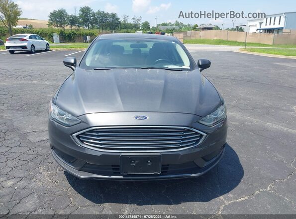 3FA6P0UU4JR243613 2018 FORD FUSION HYBRID Gray Dashboard view