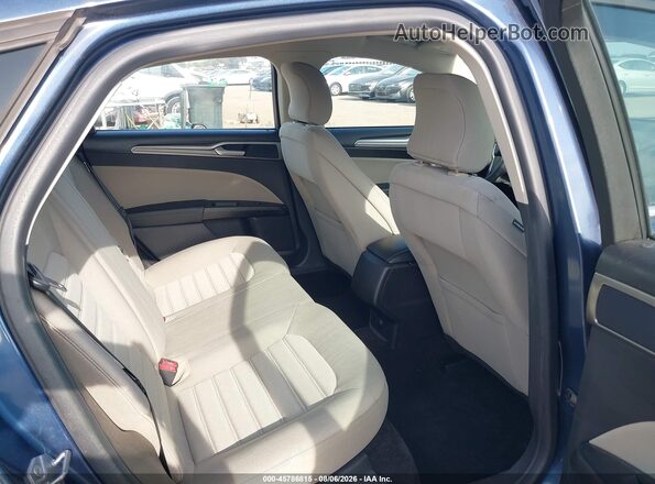 3FA6P0UU4JR254563 2018 FORD FUSION HYBRID Blue VIN კოდის სტიკერის ხედი