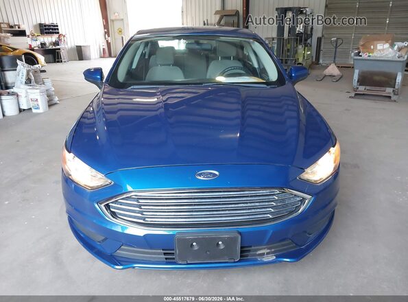 3FA6P0UU4JR254630 2018 FORD FUSION HYBRID Gray Vista frontal