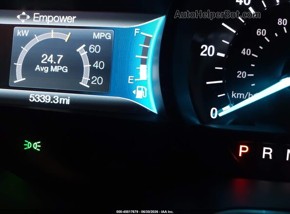 3FA6P0UU4JR254630 2018 FORD FUSION HYBRID Gray 