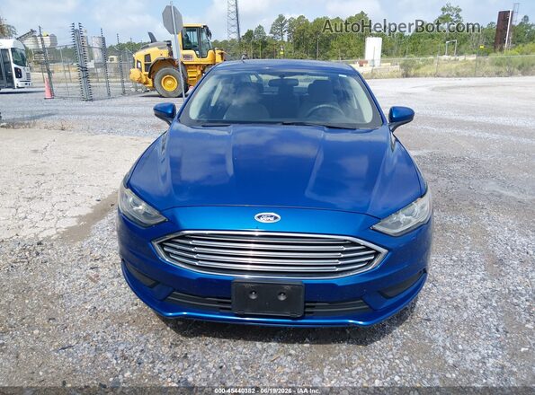 3FA6P0UU4JR271413 2018 FORD FUSION HYBRID Blue Vista interior trasera