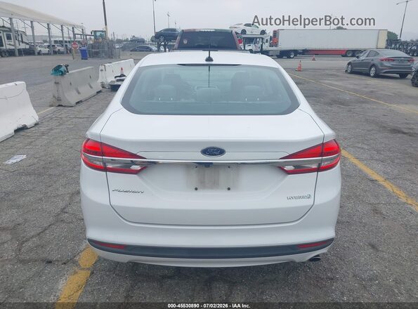 3FA6P0UU4JR273713 2018 FORD FUSION HYBRID Белый 