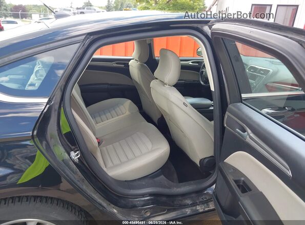 3FA6P0UU4JR278779 2018 FORD FUSION HYBRID Black Vista de la etiqueta del VIN