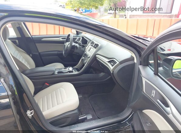 3FA6P0UU4JR278779 2018 FORD FUSION HYBRID Black Vista interior delantera