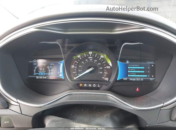 3FA6P0UU4JR278779 2018 FORD FUSION HYBRID Black Vista de los asientos traseros