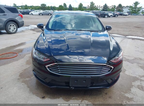 3FA6P0UU4JR278779 2018 FORD FUSION HYBRID Black Vista interior trasera