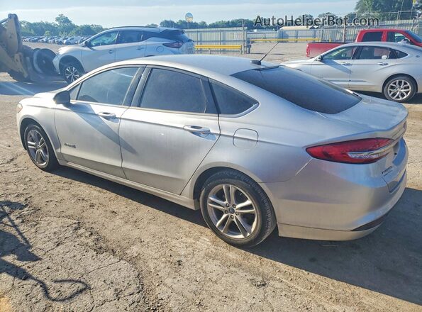 3FA6P0UU5JR101075 2018 FORD FUSION Silver Հետևի ձախ