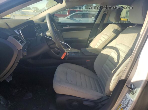 3FA6P0UU5JR101075 2018 FORD FUSION Silver Սալոնի դիմացի տեսք