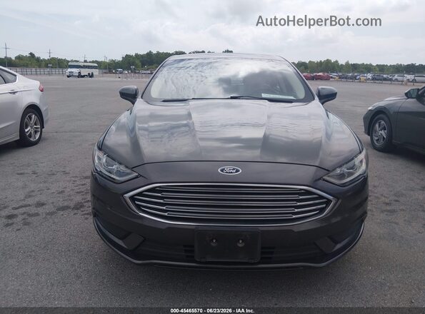 3FA6P0UU5JR254541 2018 FORD FUSION HYBRID Gray Вид щитка приладів