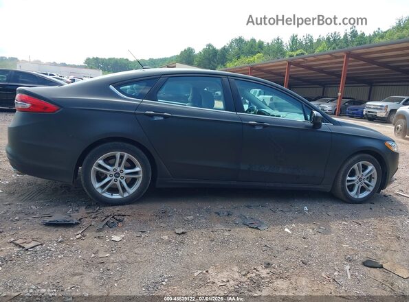 3FA6P0UU6JR235822 2018 FORD FUSION HYBRID Gray Vista interior trasera