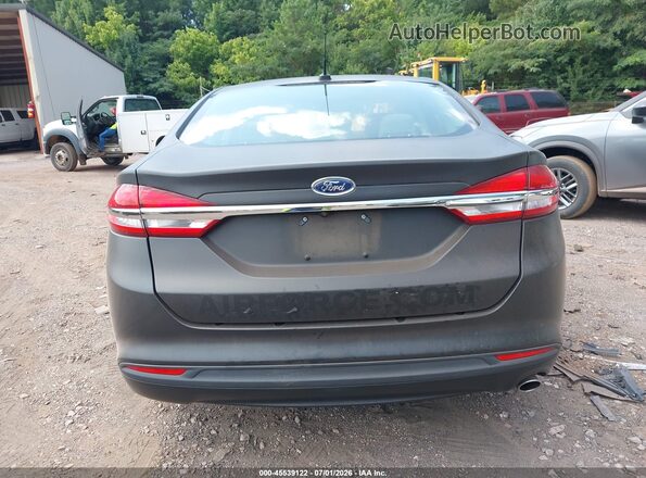 3FA6P0UU6JR235822 2018 FORD FUSION HYBRID Gray 