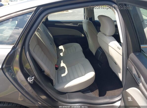 3FA6P0UU6JR282087 2018 FORD FUSION HYBRID Gray Вид наклейки з VIN-кодом