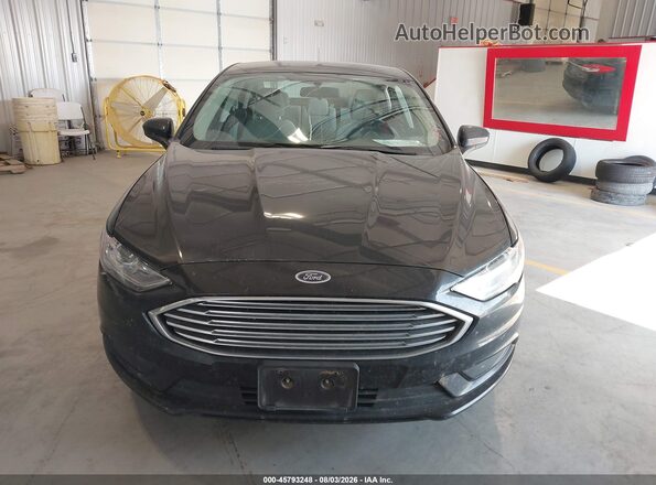 3FA6P0UU7JR100607 2018 FORD FUSION HYBRID Черный 