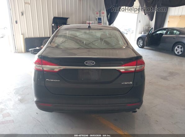 3FA6P0UU7JR100607 2018 FORD FUSION HYBRID Черный 