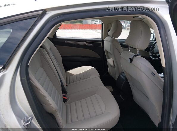 3FA6P0UU7JR122591 2018 FORD FUSION HYBRID Silver Widok naklejki z numerem VIN