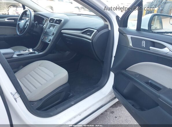 3FA6P0UU7JR243475 2018 FORD FUSION HYBRID White Вид салону спереду