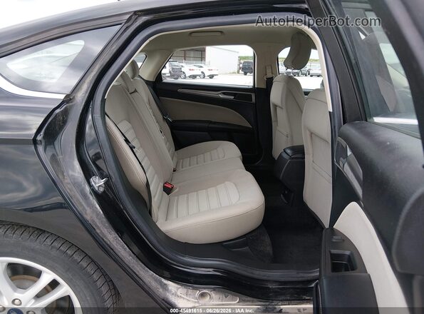 3FA6P0UU7JR254380 2018 FORD FUSION HYBRID Black Widok naklejki z numerem VIN