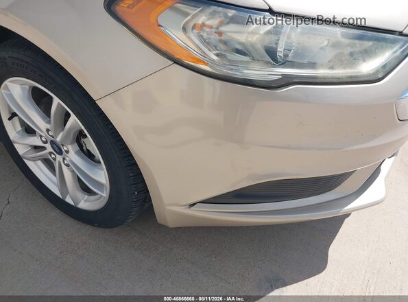3FA6P0UU7JR254458 2018 FORD FUSION HYBRID Gold წინა ხედი