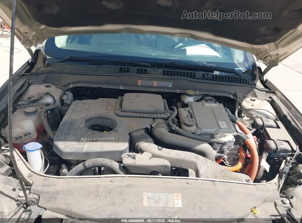 3FA6P0UU7JR254458 2018 FORD FUSION HYBRID Gold უკანა ხედი