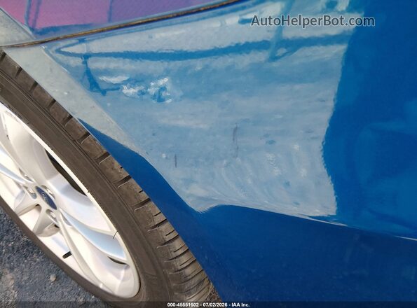 3FA6P0UU7JR261622 2018 FORD FUSION HYBRID Blue Instrument cluster view