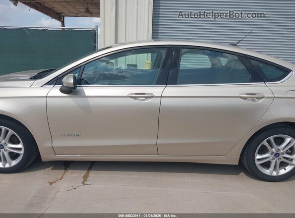 3FA6P0UU7JR278940 2018 FORD FUSION HYBRID Gold 
