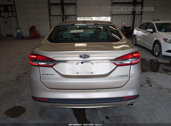 3FA6P0UU7JR278971 2018 FORD FUSION HYBRID Gold 