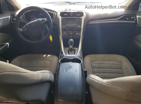 3FA6P0UU8GR404618 2016 FORD FUSION White Вид панелі приладів