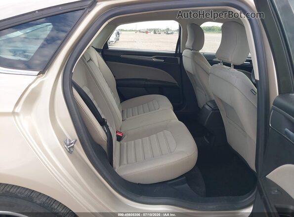 3FA6P0UU8JR100888 2018 FORD FUSION HYBRID Gold Vista de la etiqueta del VIN