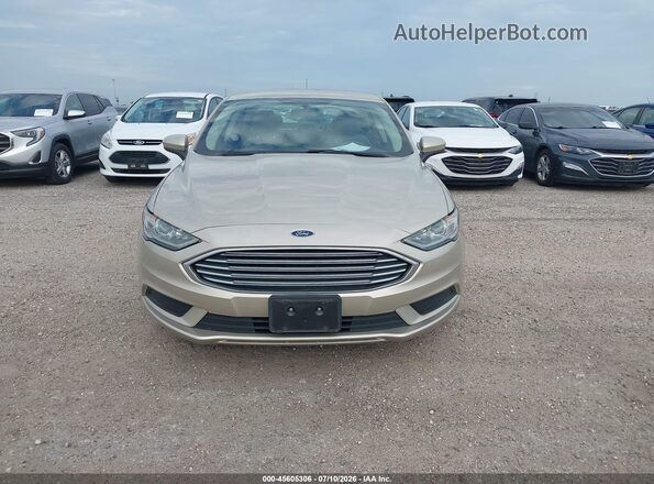 3FA6P0UU8JR100888 2018 FORD FUSION HYBRID Gold Vista del cuadro de instrumentos