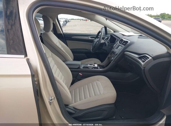 3FA6P0UU8JR100888 2018 FORD FUSION HYBRID Gold Vista interior delantera