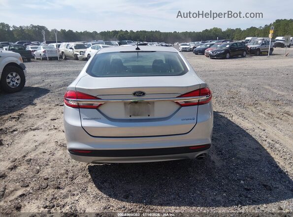 3FA6P0UU8JR279045 2018 FORD FUSION HYBRID Серебряный 